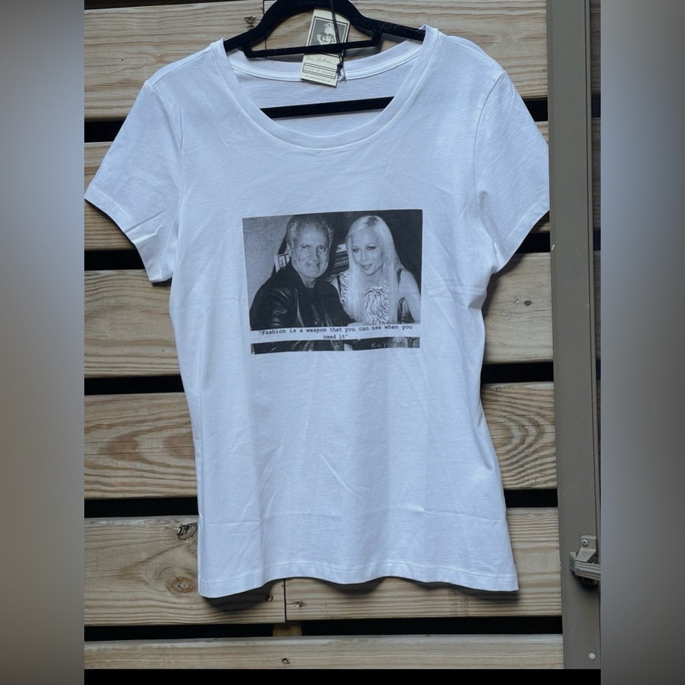 NWT Authentic Proof of Concept Donatella & Gianni T shirt, size L